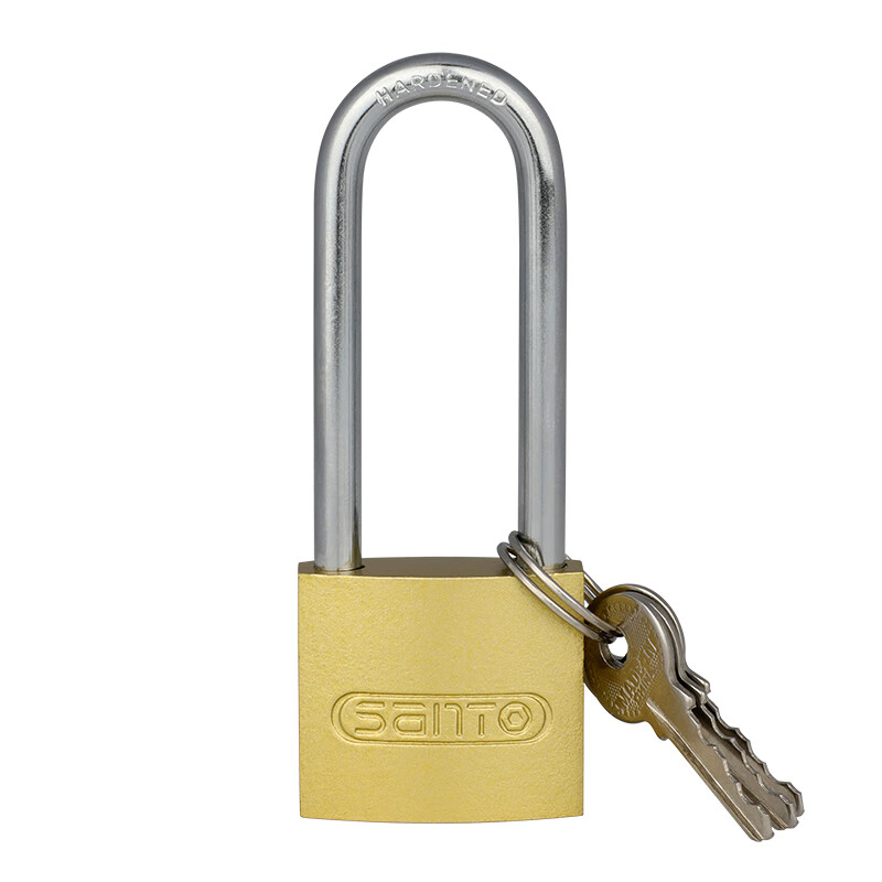 赛拓（SANTO） 0057 长梁铜挂锁 38mm （单位：把）