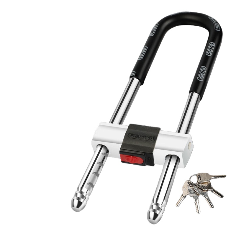 赛拓（SANTO） 0060 U型门锁加粗款 大号29-39cm 5把钥匙 （单位：把）