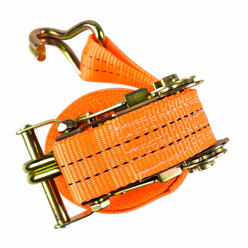 赛拓（SANTO） 0112 紧固带 双钩 38mm*6m*2T （单位：条） 橙色