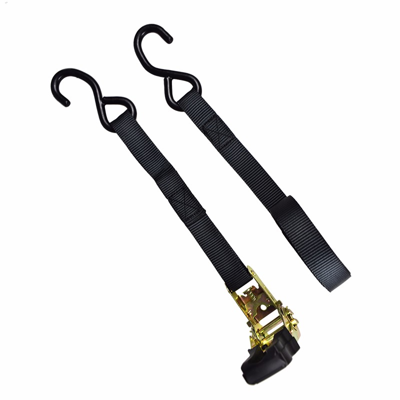 赛拓（SANTO） 0115 紧固带 S钩 25mm*5m 2条/组 （单位：组） 黑色