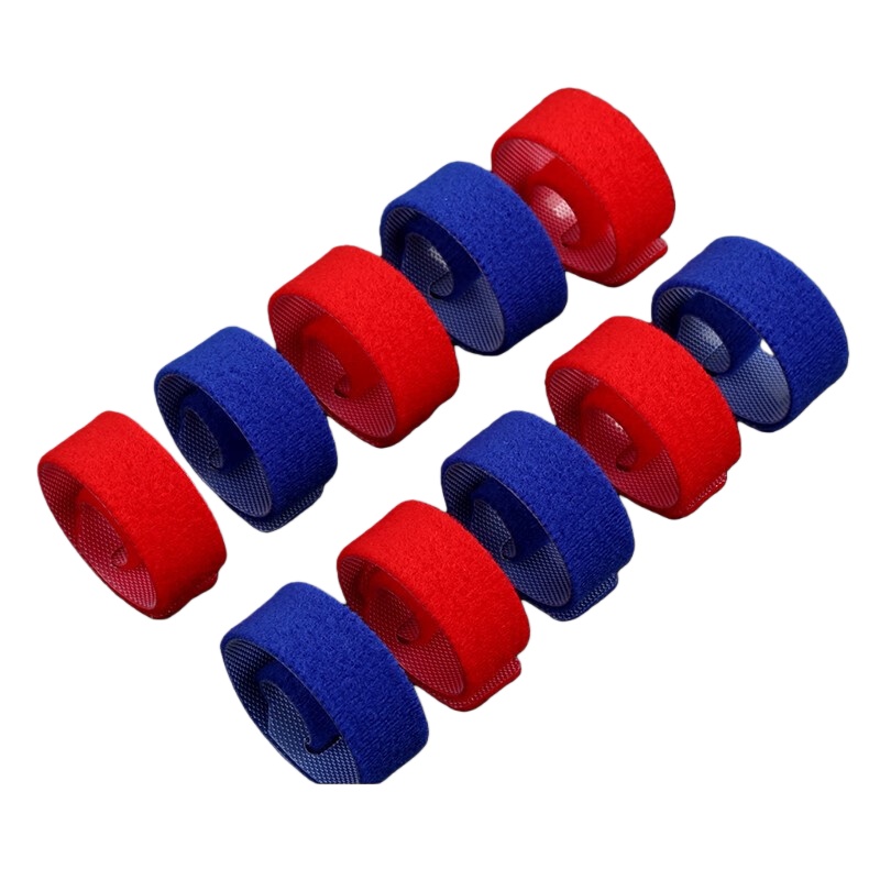 赛拓（SANTO） 0140 魔术贴 15*170mm 10根/包 （单位：包） 红色+蓝色