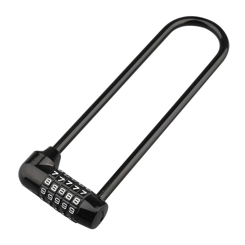 赛拓（SANTO） 0468 五码长梁密码锁 大号 （单位：把） 黑色