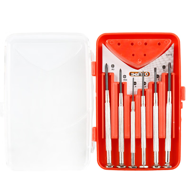 赛拓（SANTO） 1111 精密螺丝批套装 6件套 （单位：套）