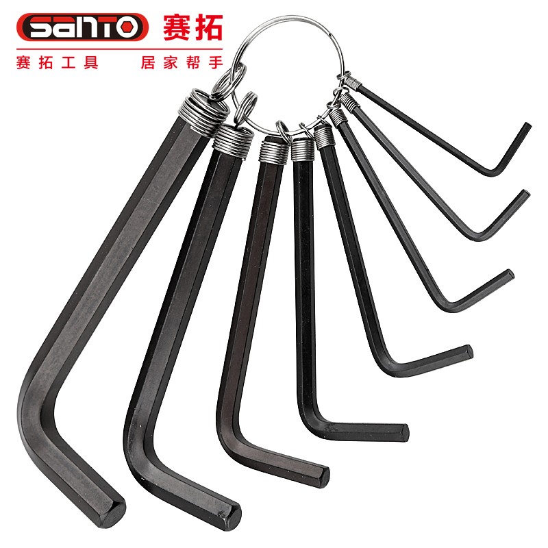 赛拓（SANTO） 1866 公制平头内六角扳手套装 8件套 （单位：套）