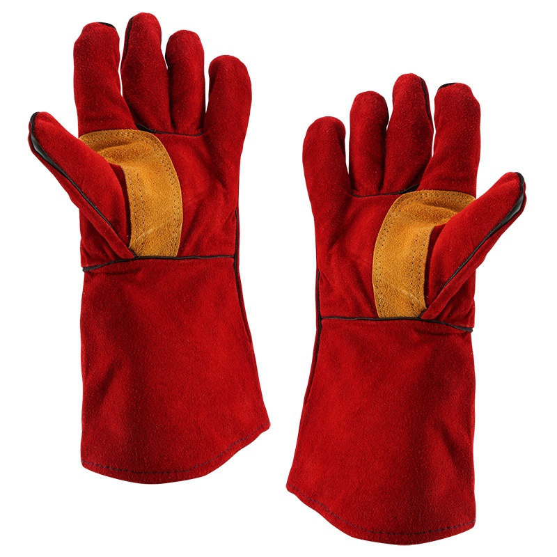 赛拓（SANTO） 2103 电焊防护手套 34cm*17cm （单位：双） 红色