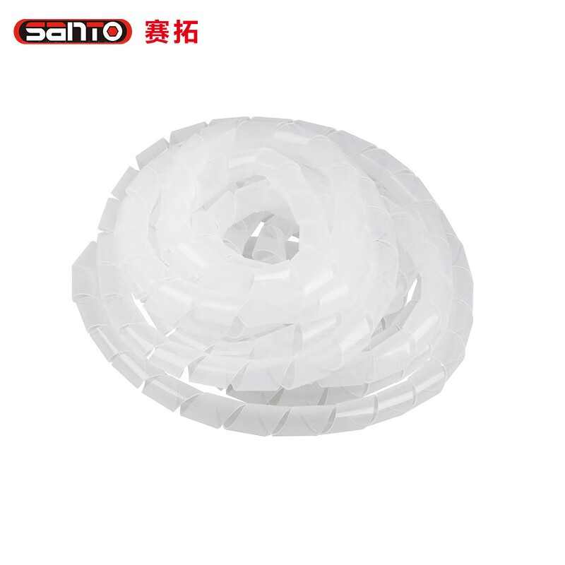 赛拓（SANTO） 7024 电线缠绕管 8mm*10m （单位：卷） 白色
