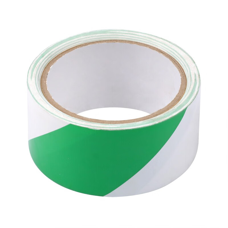 赛拓（SANTO） 2019-12 警示胶带 4.8cm*18Y （单位：卷） 绿白