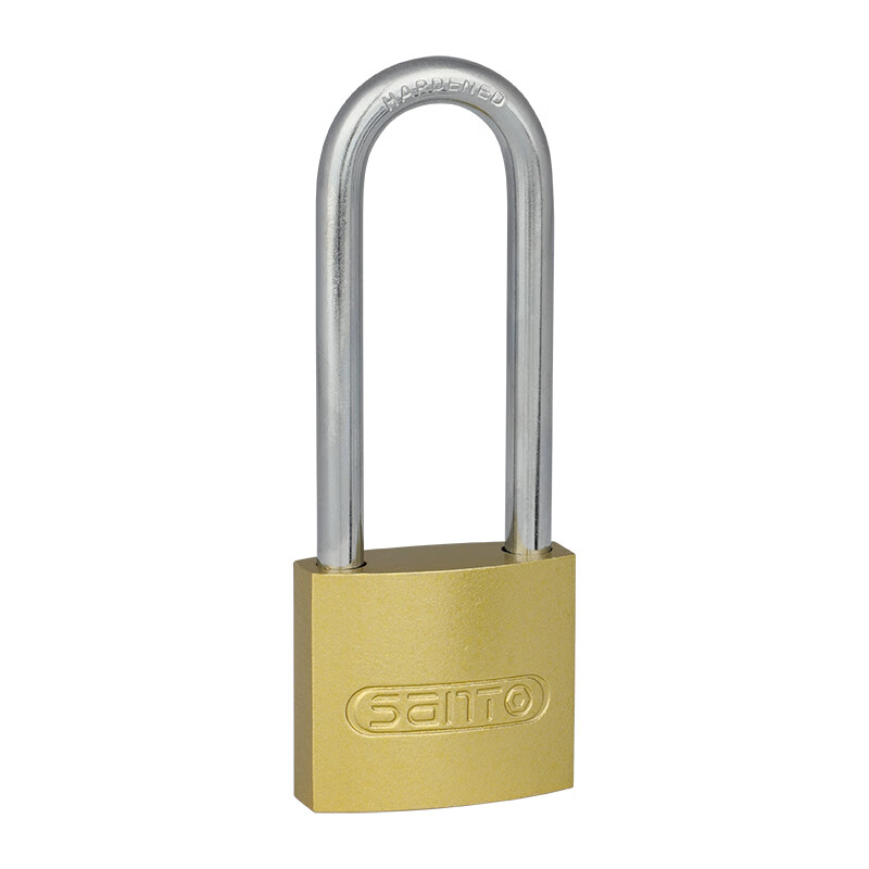 赛拓（SANTO） 0057-T 砂光铜挂锁 长梁36mm 通开 （单位：把）