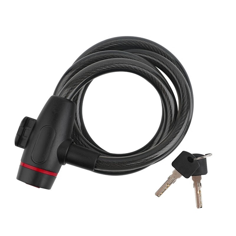 赛拓（SANTO） 0552 便携钢缆车锁 120cm 带支架 （单位：把）