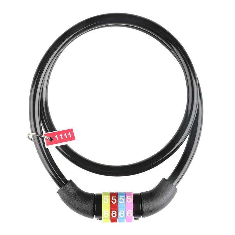 赛拓（SANTO） 0554 钢缆锁 四位彩色密码 （单位：把）