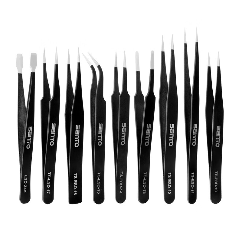 赛拓（SANTO） 1388 不锈钢精密镊子套装 9件套 （单位：套）