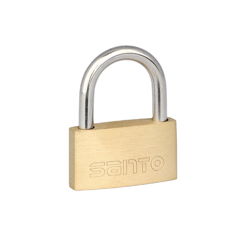 赛拓（SANTO） 0053 薄型铜挂锁 小号30mm （单位：把）