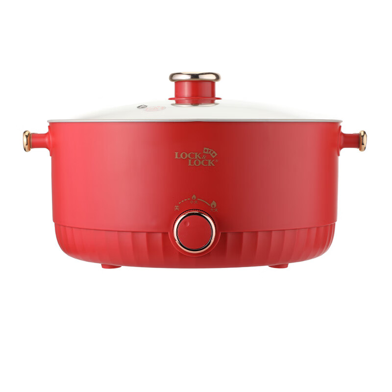 乐扣乐扣（LOCK&LOCK） EJP1367RED 电火锅 6L （单位：台） 红色