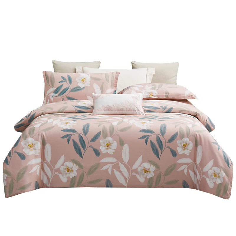 南方寝饰 S02025002 全棉印花四件套-嫣然百合 200*230cm （单位：套）