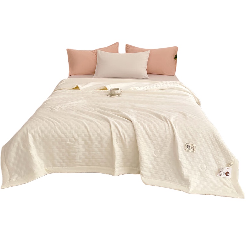 無印良品 MJ-BZ6197 针织棉纳凉被 180*220cm （单位：床）