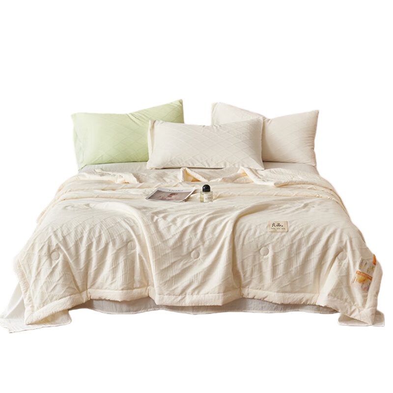 無印良品 MJ-BZ6201 无染大提花贡被 200*230cm （单位：床）