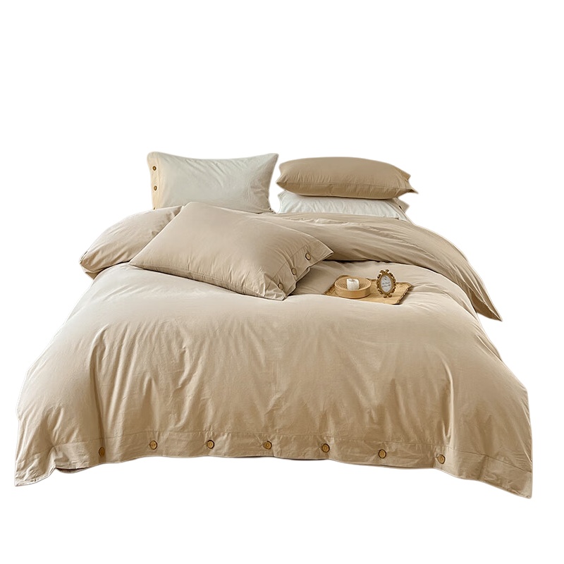 無印良品 MJ-TJ7115 半朴水洗四件套 200*230cm （单位：套）