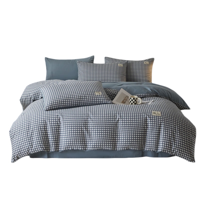 無印良品 MJ-TJ7123 麦田活性全棉四件套 200*230cm （单位：套）