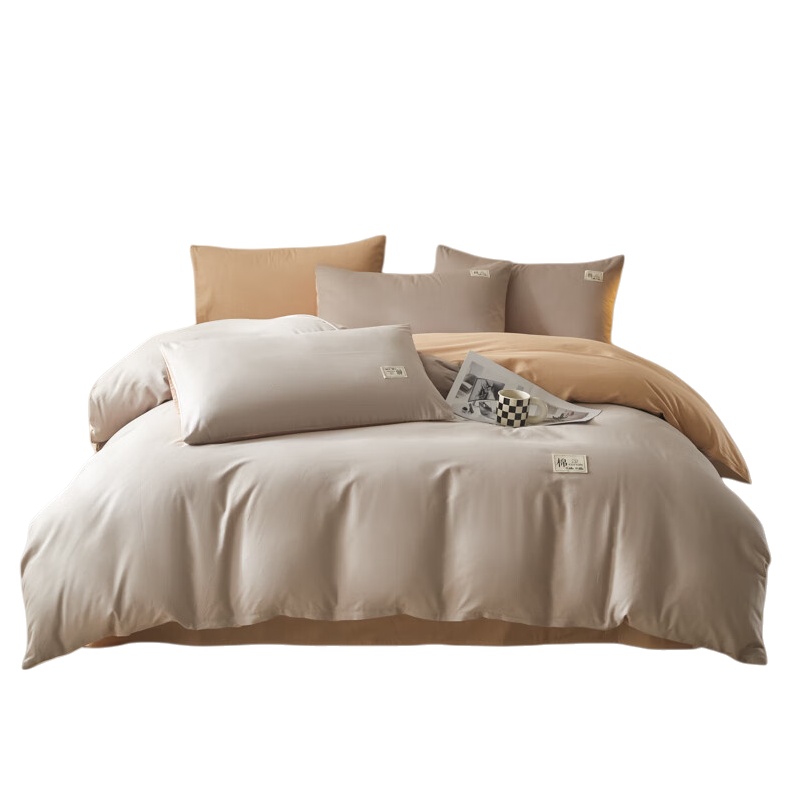 無印良品 MJ-TJ7121 A佳双拼全棉四件套 200*230cm （单位：套）