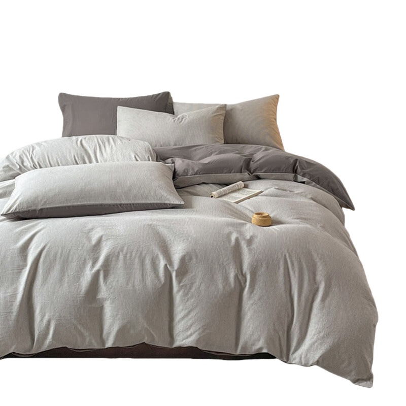 無印良品 MJ-TJ7140 简格长绒棉四件套 200*230cm （单位：套）