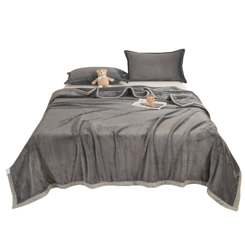 無印良品 MJ-TZ8206 纯柔简尚舒绒毯 180*200cm （单位：条）