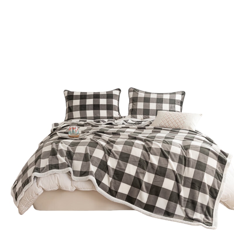 無印良品 MJ-TZ8209 巴黎绒轻奢毯 180*200cm （单位：条）