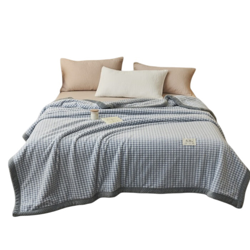 無印良品 MJ-TZ8208 雪花绒休闲毛毯 180*200cm （单位：条）