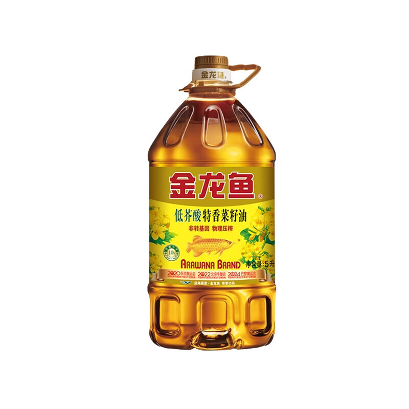 金龙鱼 特香 低芥酸菜籽油 5L （单位：桶） 驻马店分行寻源专用