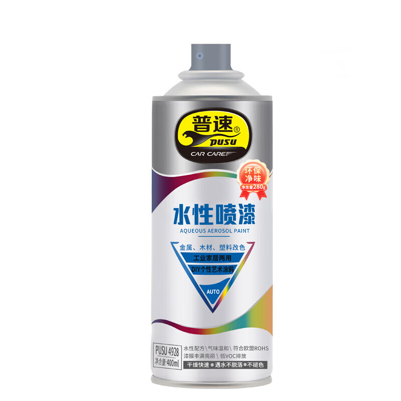 普速 PUSU4928-190 水性喷漆 190# 400ml （单位：罐） 光油