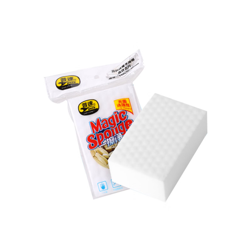 普速 PUSU1040 一擦净 11&times;7&times;4.5公分厚 （单位：个） 白色