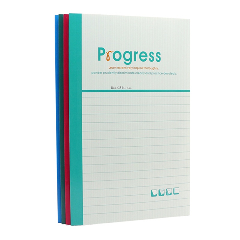 莱特 N0821S-040 A5软面抄 20页/本 10本/包 （单位：包） 颜色随机