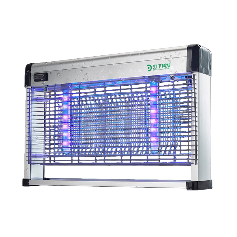 灯下科技 DX20-1 充电款小型户外灭蚊灯系列 4W （单位：个） 银色