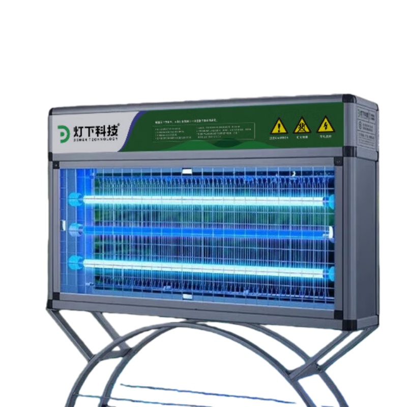 灯下科技 X60S 大型户外灭蚊灯系列 黑白三管 100W （单位：个） 银色