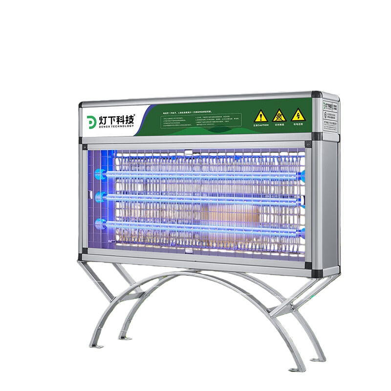 灯下科技 X60S 大型户外灭蚊灯系列 LED三管 55W （单位：个） 银色