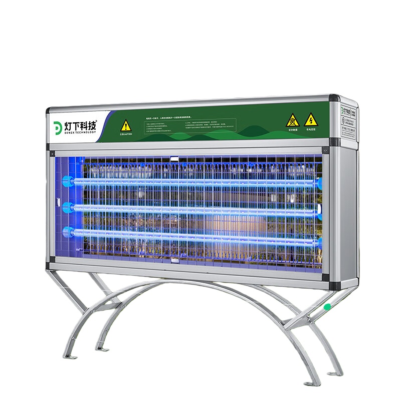 灯下科技 X80S 大型户外灭蚊灯系列 LED三管 75W （单位：个） 银色