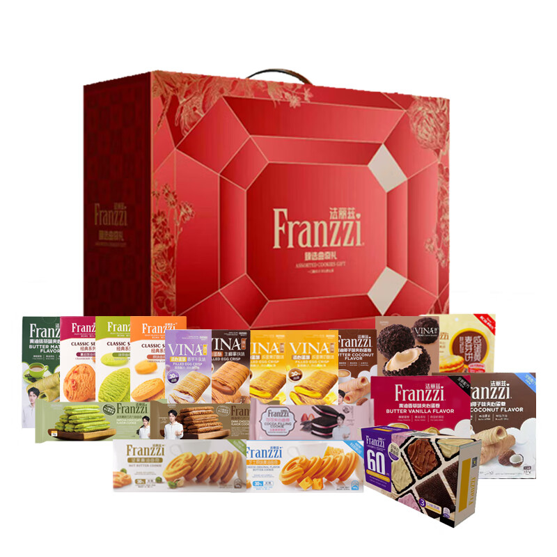 法丽兹 醇享 糕点零食礼盒 1770g （单位：盒）