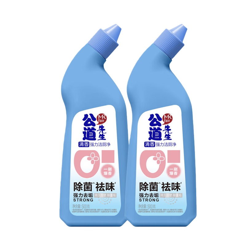 公道先生 清香 洁厕剂 500g*2 （单位：组） 2025年12月理财营销活动寻源专用
