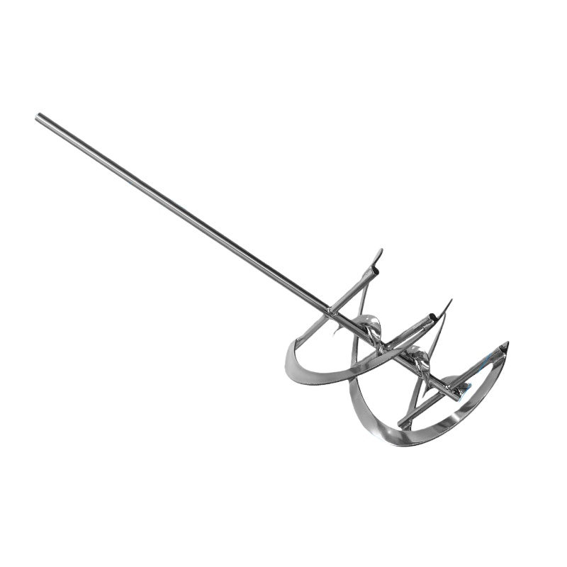 零悉 直径80+轴杆8*300 不锈钢搅拌桨 双螺旋桨叶 （单位：台）