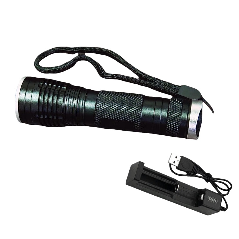 神鱼（SHENYU） LED 手电筒 使用电池18650 一电一充 （单位：把）