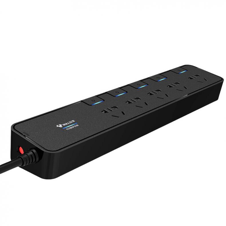 公牛（BULL） GN-H3053 抗电涌插座 5位分控 3m （单位：个）  