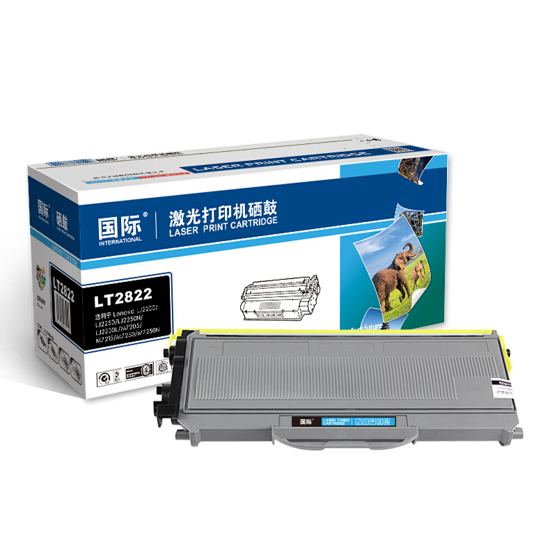 国际 BF-LT2822 墨粉盒 2600页 （单位：支） 适用联想LJ2200L/2250N/M7205/M7215/M7250/M7250N/M7260 黑色