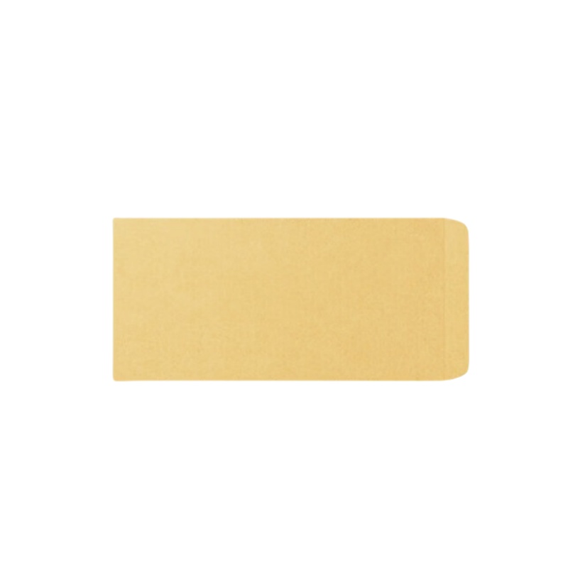 收谷 5号 空白牛皮纸信封 加厚50个/包 （单位：包）  黄色