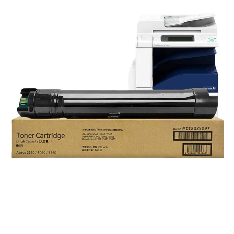 富士胶片 CT202509 墨粉 25000页 （单位：支） 适用V2060/3060/3065/2560/3060/3560CPS 黑色