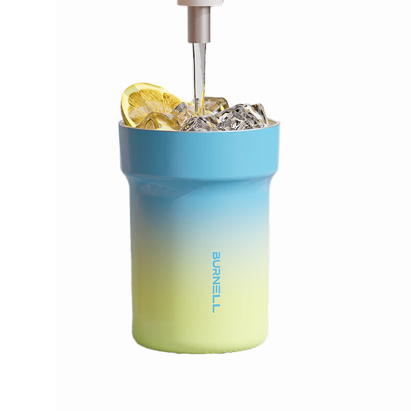 巴米樂（BURNELL） BNL-BW178-400 半岛空间咖啡杯 400ml （单位：个）  海盐蓝