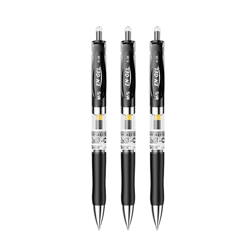 晨光 K-35 中性笔 0.5mm 12支/盒 （单位：盒）  黑色